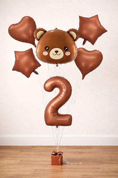 Balonsan -2- مجموعة بالونات الشوكولاتة بتصميم ريترو