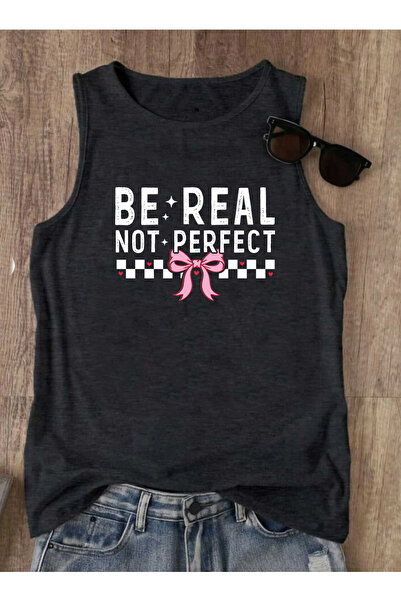 SUNFREE Slogan Ribbon Printed Women's Crew Neck Cotton Sleeveless Summer Tank...