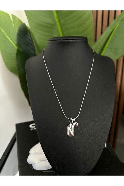 Rüya Charm Detail Letter N Pendant