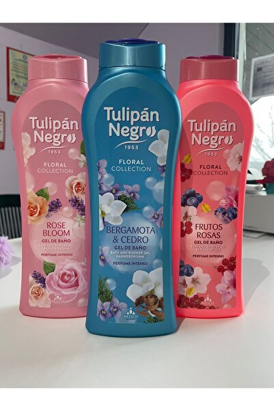 Tulipan Negro Set of 3 gels Rose Bloom + Bergamot + pink fruits