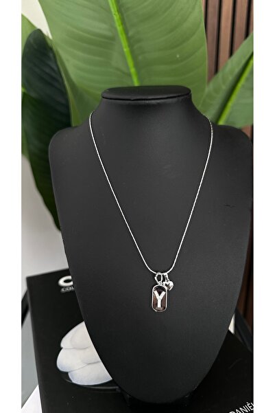 Rüya Charm Detail Letter Y Pendant