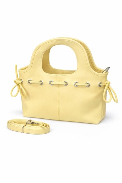 ÇANTAM GELSİN Women's Mery Büzgü Model Hand and Shoulder Bag Bag Si