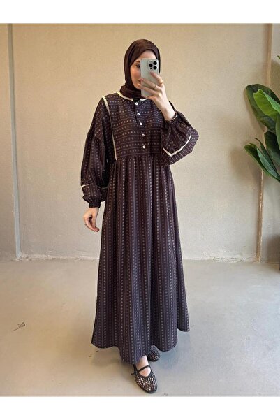 modayaselam Guipure Dress