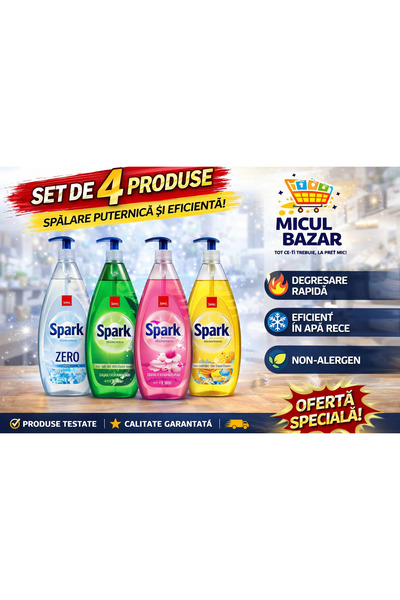 Sano Pachet 4 Spark 700Ml