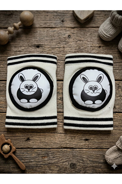 LY LEYO TEKSTİL Standard Children's Knee Pads & Elbow Pads Rabbit