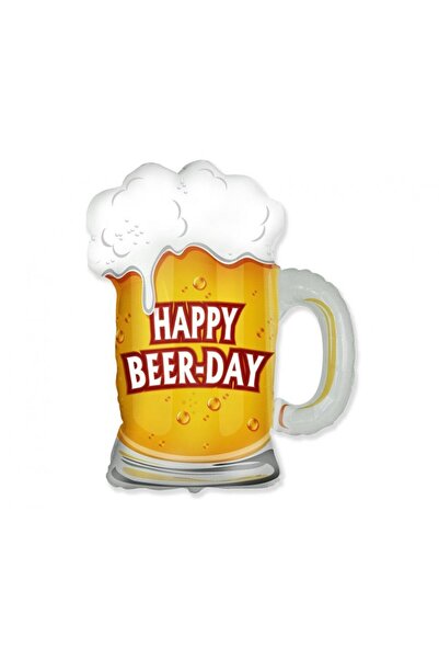 Flexmetal Balon halba Happy Beer-Day folie - 65x68 cm