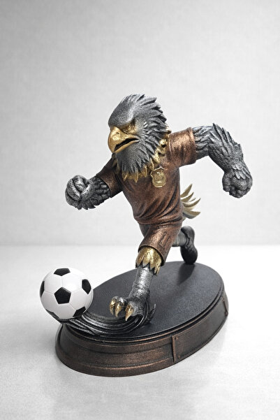 AF SANART Kartal Beşiktaş Hediyelik futbol Takım Biblo,, Takım Maskot Dekorat...