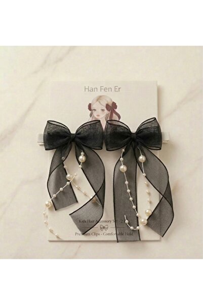 Çınar Aksesuar Set de agrafe de păr pentru fete, model francez, cu design spe...