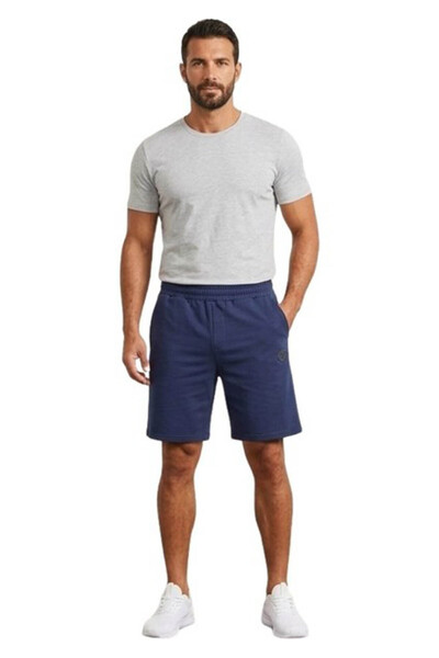 lumberjack شورت رجالي من Mb Belmano Sort 6Fx باللون الأزرق الداكن A102702388