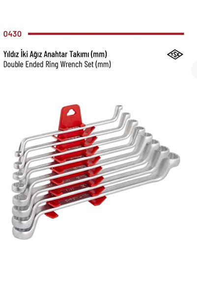İzeltaş Yıldız Anahtar Takımı 12 li