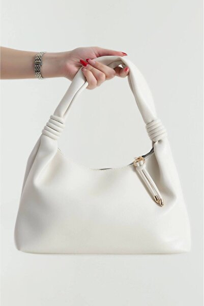 Marvelis Burbi̇e Knot Detailed Hand and Shoulder Bag for Women Bag