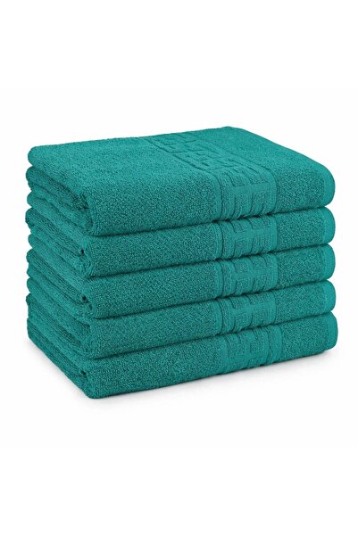 CumparaMisim Set of 5 medium towels 50x90cm, 100% Pakistani Cotton , 500g, Tu...