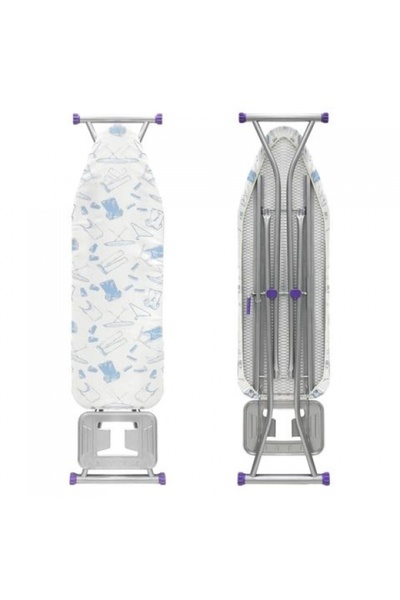 Zilan Ironing board ZLN7666, adjustable height, 110x33 cm, foldable with meta...