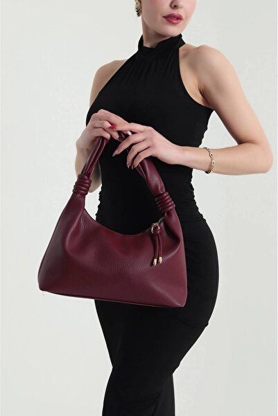 Marvelis Burbi̇e Knot Detailed Hand and Shoulder Bag for Women Bag