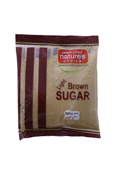 Natures Choice سكر بني خام (500 جرام)