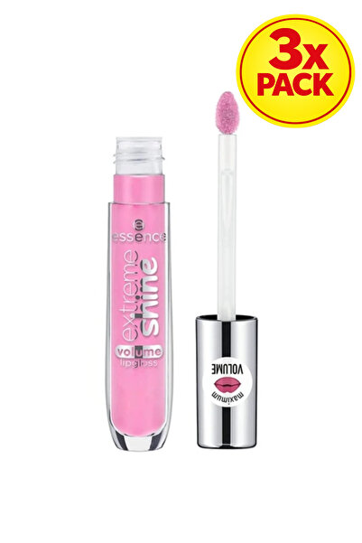 Essence 3x PACK Lip Gloss, Extreme Shine Volume 02, 5ml