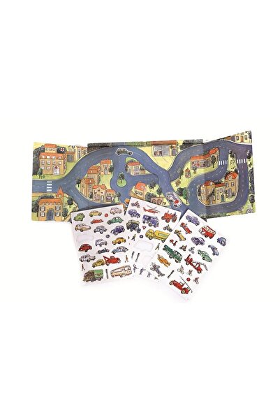 Egmont Toys Set magnetic - Orasul cu masini