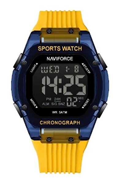 Naviforce ساعة رياضية رقمية فاخرة للرجال مقاومة للماء إصدار جديد