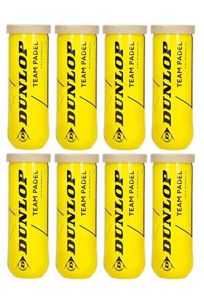 DUNLOP Team Padel 3'lü 8 Kutu Padel Topu 601553
