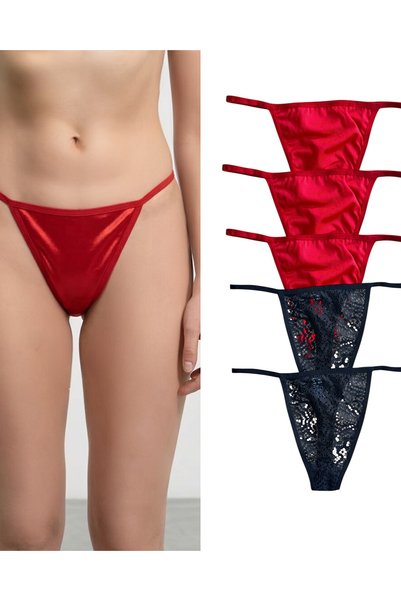 mrv women Kadın 5Li String Tanga