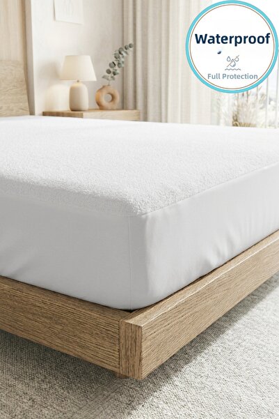 Ladylina Home غطاء سرير مقاوم للماء 100% من القطن للأطفال والرضع، مناسب للسري...