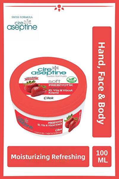 CIRE ASEPTINE كريم مستخلص الفراولة البريبايوتيك الناعم 100 مل