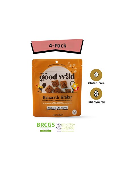 THE GOOD WİLD بسكويت حار بالتوابل |   وجبة خفيفة خالية من الغلوتين |   دقيق ا...