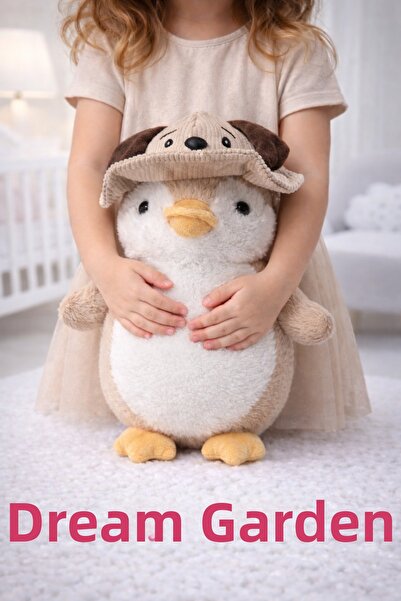 HALLEY Plush Brown Penguin 35 cm