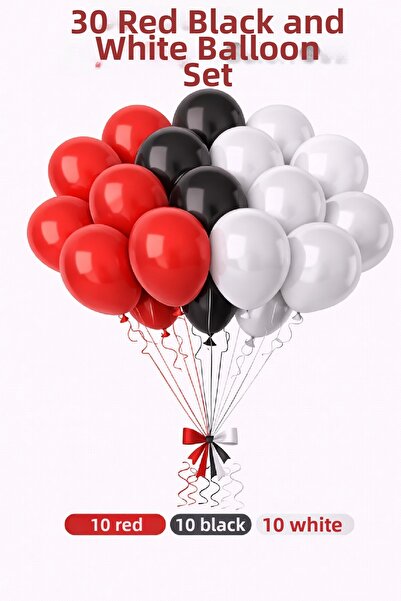 BKMC PARTY 👉   مجموعة من 30 بالونًا بألوان متنوعة |   مجموعة ديكور فاخرة للح...