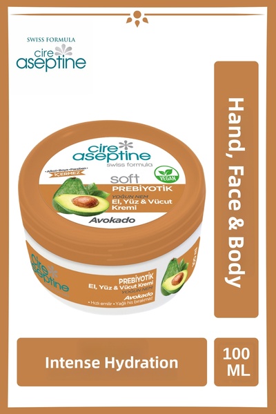 CIRE ASEPTINE 100 مل كريم العناية بالأفوكادو الناعم - مرطب