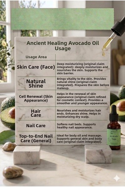 Antik Şifa Anti-Aging Nourishing Natural and Pure Oil Set (Baobab, Avocado, Jojoba Oil) - 3 X 20 ml