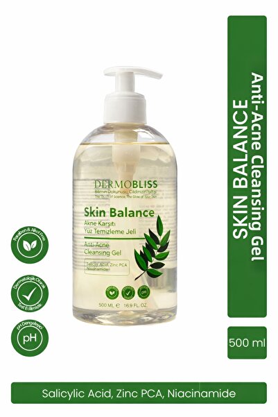 Dermobliss جل غسول مضاد لحب الشباب من سكين بالانس 500 مل