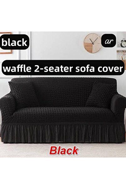 ARTUÇ Bürümcük Sofa Cover (One Piece) for 2 People, Elasticized Standard