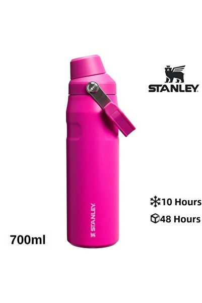 Stanley قارورة مياه باردة سريعة التدفق من آيس فلو سعة 0.7 لتر باللون الفوشيا