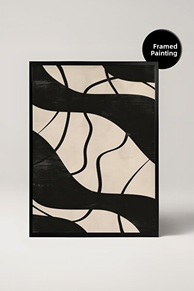 House Gorgeous Αφηρημένη διακοσμητική ζωγραφική με πλαίσιο, Διακόσμηση τοίχου...