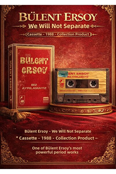 Sembol Plak بيلينت إرسوي - لا نستطيع الانفصال - كاسيت - 1988 - منتج تجميعي