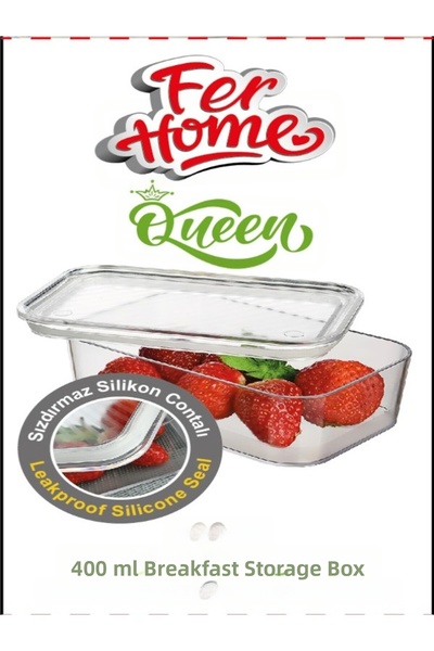 FERHOME Queen Storage Box–Leak-Proof Breakfast & Food Storage | Vacuum Jewelr...