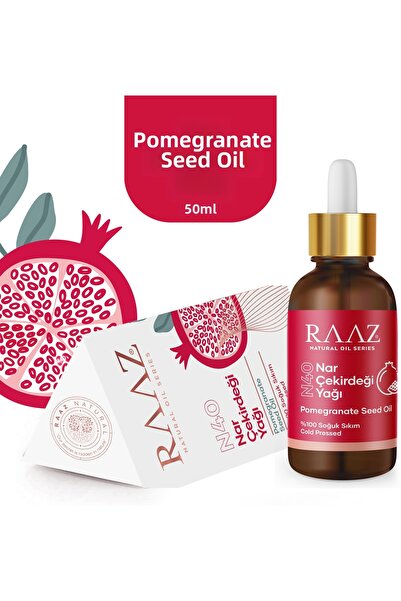 RAAZ Pomegranate Seed Oil 50 ml Pure and Cold Pressed