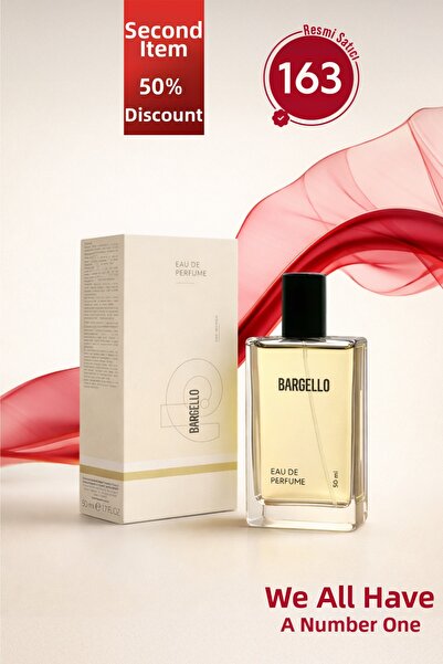 Bargello 163 عطر نسائي مزين بالزهور - 50 مل