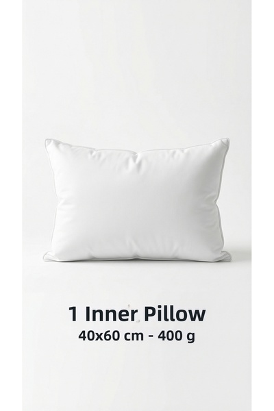 Destiva Home 1-Piece Premium Beaded Silicone Throw Pillow Inner Cushion 40X60...