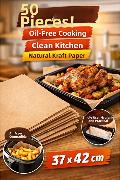 Broken Stone 50 قطعة من ورق الخبز المقطوع مقاس 37 × 42 سم، ورق خبز طبيعي غير ...