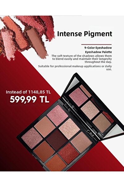 La Vase 9 Eyeshadow Eyeshadow Palette
