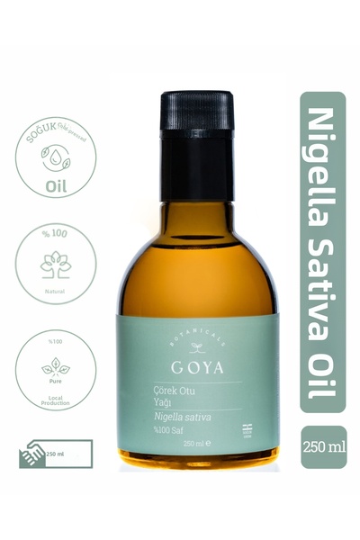 Goya Botanicals زيت الكمون الأسود |   250 مل - معصور على البارد - 100% نقي وط...