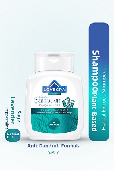 LOVECRA شامبو للشعر المتقشر بزيت الروزماري واللافندر والباشولي والغاردينيا وا...
