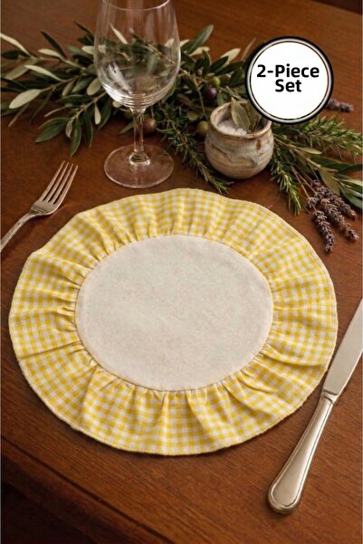 Soft Kare سُبلا كتان بحواف مطرزة |   خدمة أمريكية عالية الجودة |   عرض المنزل...