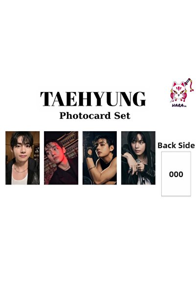 Hara Company BTS Arirang Taehyung Σετ Φωτοκαρτών (4 τεμάχια) Κατασκευασμένο α...