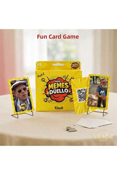 Mersi SHOP لعبة ميني ميمز دوبلو كلاسيك داست 2، لعبة بطاقات ممتعة للحفلات