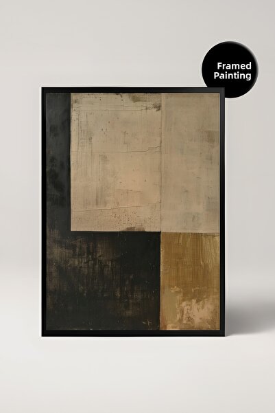 House Gorgeous Αφηρημένη διακοσμητική ζωγραφική με πλαίσιο, Διακόσμηση τοίχου...