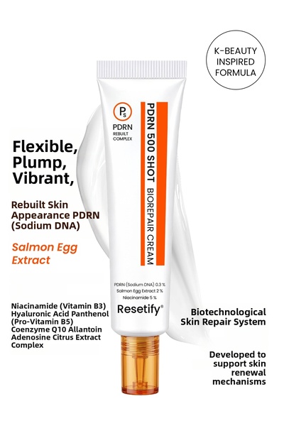 RESETIFY Pdrn 500 Shot Biorepair Biotechnology Repair Cream 40 ml