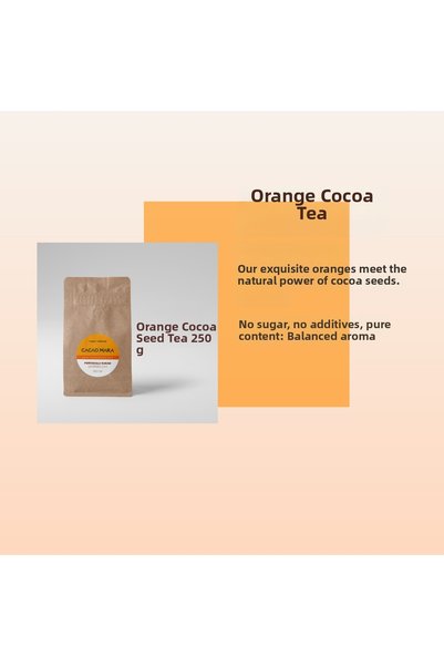 Cacao mara شاي بذور الكاكاو بالبرتقال